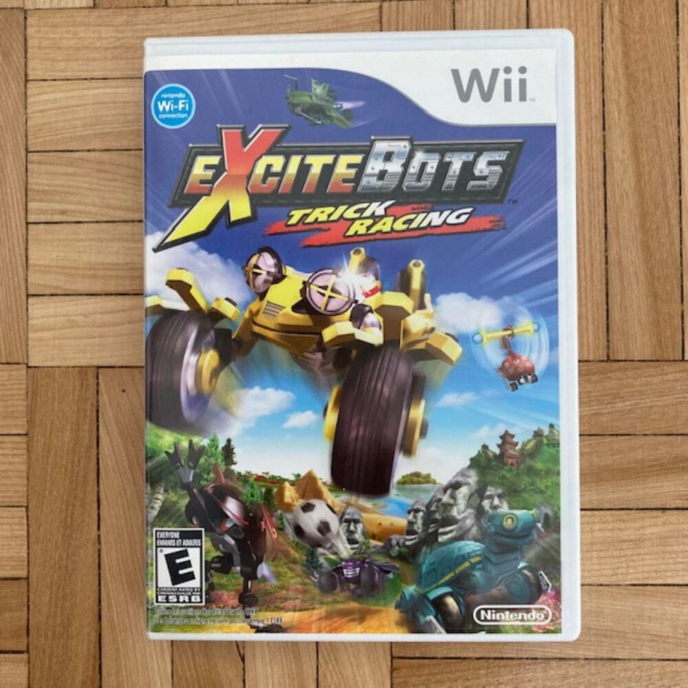 ExciteBots Trick Racing Nitendo Wii Game
